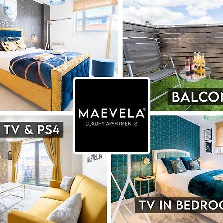 Maevela Apartments - Ultra Lavish Luxury 2 Bed Apartment City Centre - With Balcony - Free Secure Parking - Ps4 & Smart Tv'S Birmingham Exterior foto
