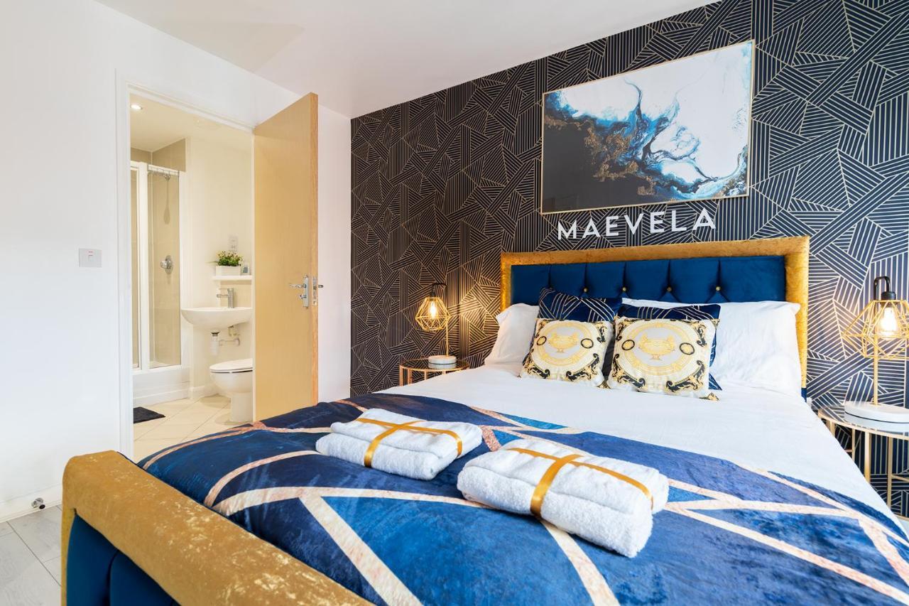 Maevela Apartments - Ultra Lavish Luxury 2 Bed Apartment City Centre - With Balcony - Free Secure Parking - Ps4 & Smart Tv'S Birmingham Exterior foto