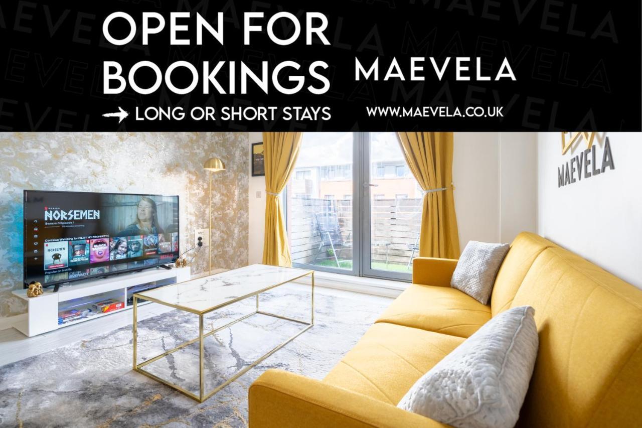 Maevela Apartments - Ultra Lavish Luxury 2 Bed Apartment City Centre - With Balcony - Free Secure Parking - Ps4 & Smart Tv'S Birmingham Exterior foto